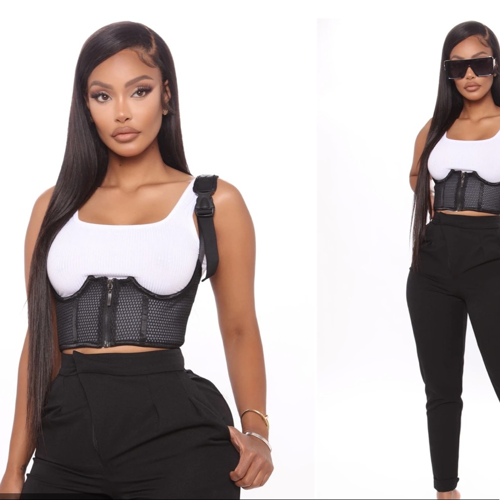 Black Corset Size XS